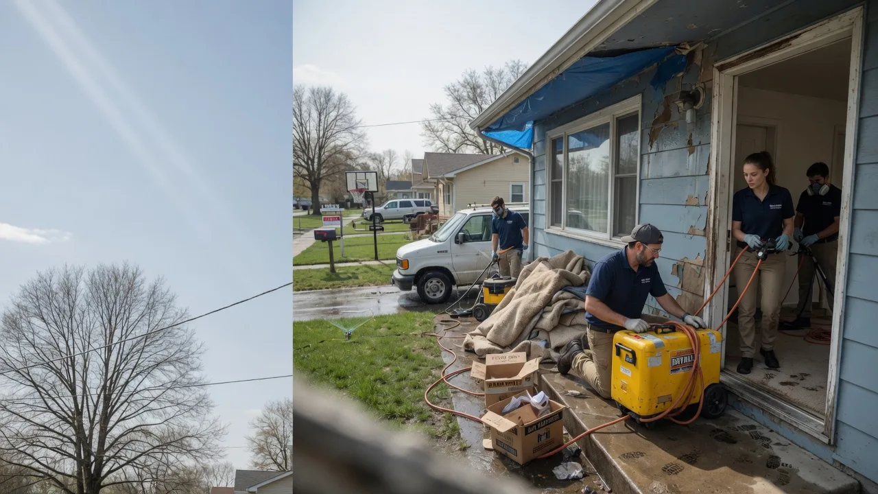 Basement Flood Cleanup in Akron, IN near me